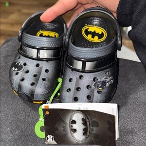 CROCS Batman Kids Shoes - Black and Yellow